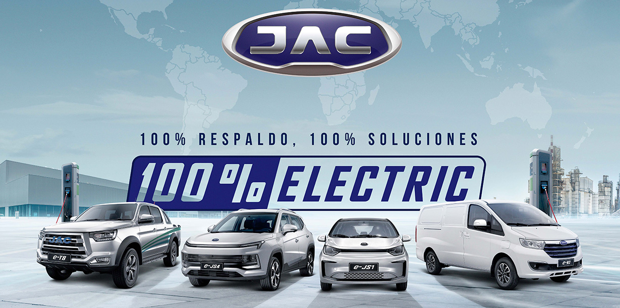 PRESENTAMOS NUESTROS NUEVOS VEHÍCULOS 100% ELECTRIC
