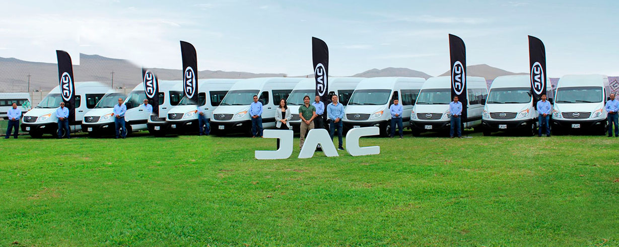 ENTREGAMOS FLOTA DE JAC SUNRAYS A NUESTRO CLIENTE BUSSER S.A.C.
